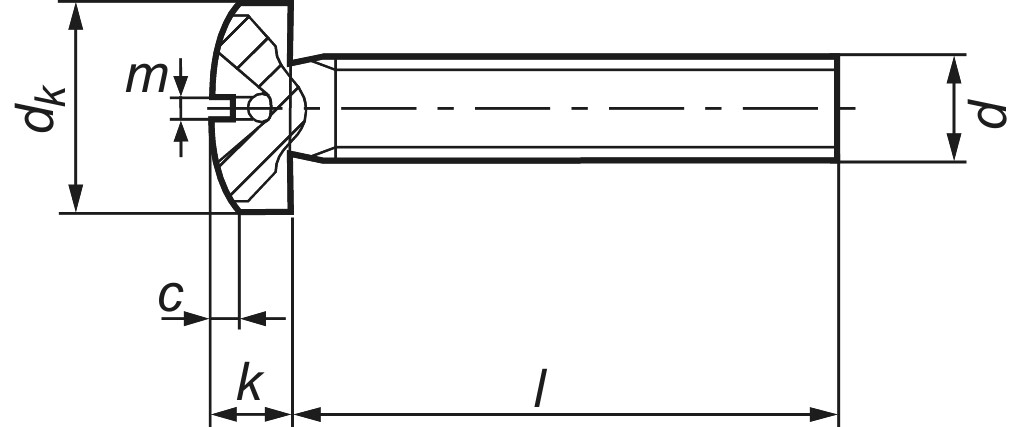 DIN 7985  M  5   x 30  A2-H
